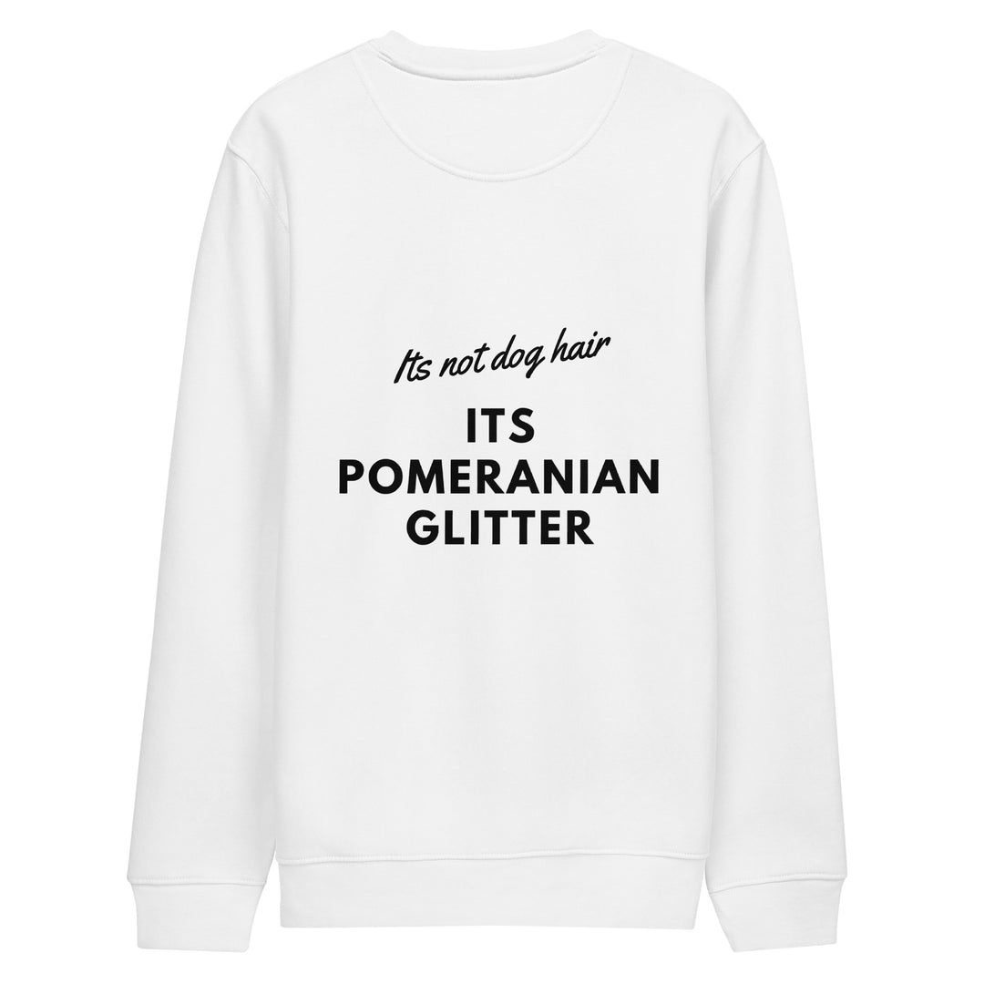 Pullover Pom Glitter hell