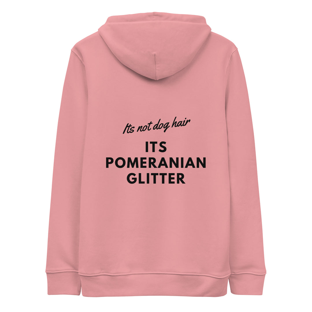 Kapuzenhoodie Pom Glitter hell