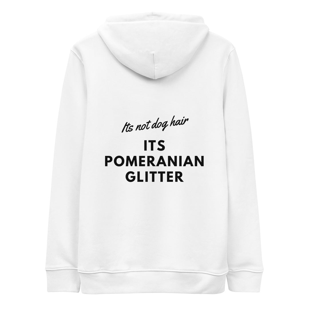 Kapuzenhoodie Pom Glitter hell